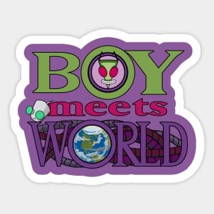 Boy meets World - Zim Sticker